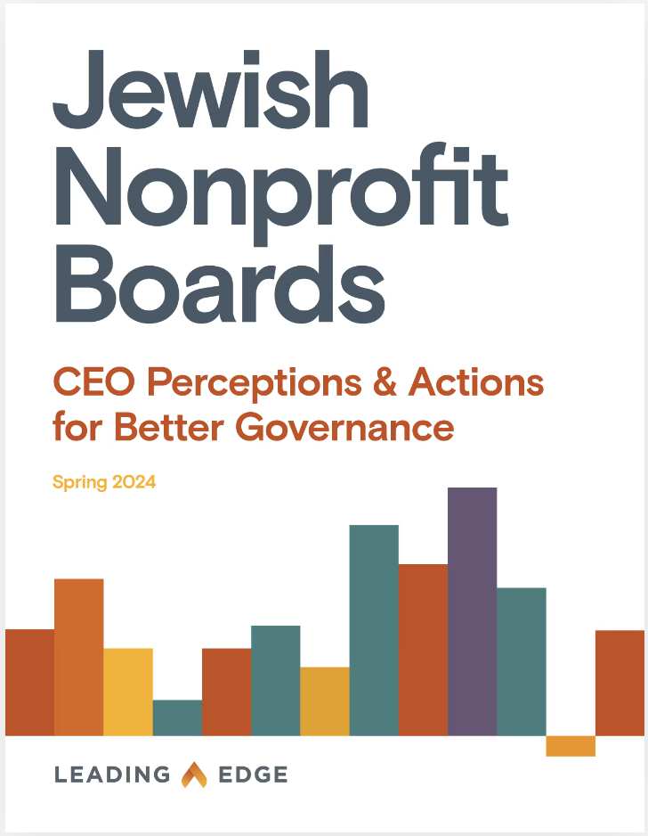 Leading Edge Jewish Nonprofit Boards
