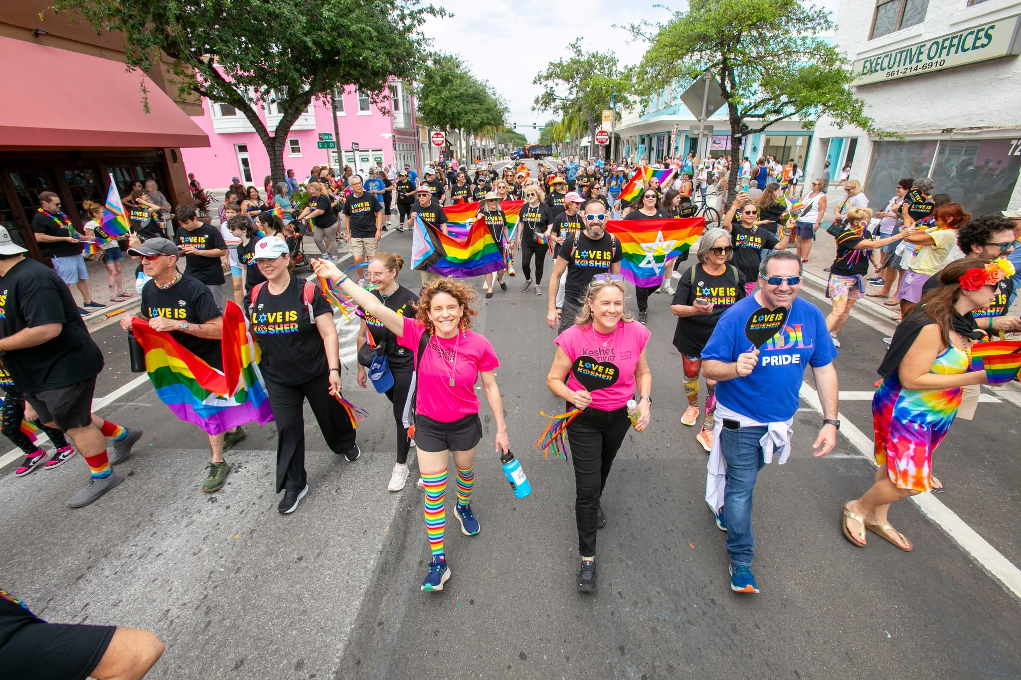 Keshet leading the Palm Beach County Pride Parade's first-ever Jewish contingent